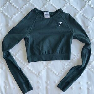 Gymshark Fitted Long Sleeve Cropped Top